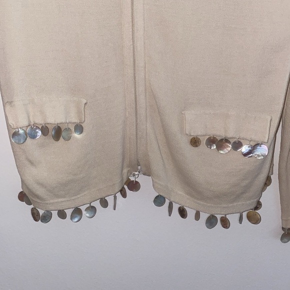 Vinatge Carlisle Cream Shell Twin Unique Set - Picture 8 of 13